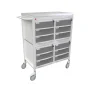 Hospital Medicine Trolley 12 Drawers