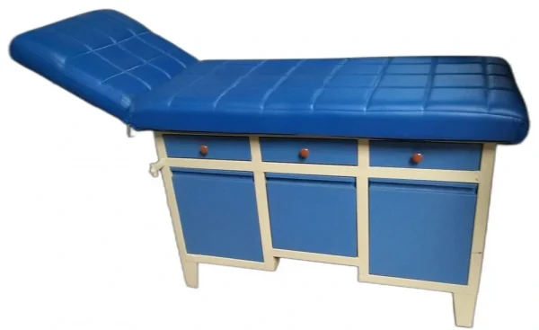 Examination Couch with Cabinet and Drawers - Image 2
