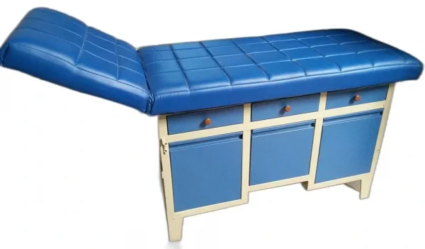 Examination Couch with Cabinet and Drawers - Image 3