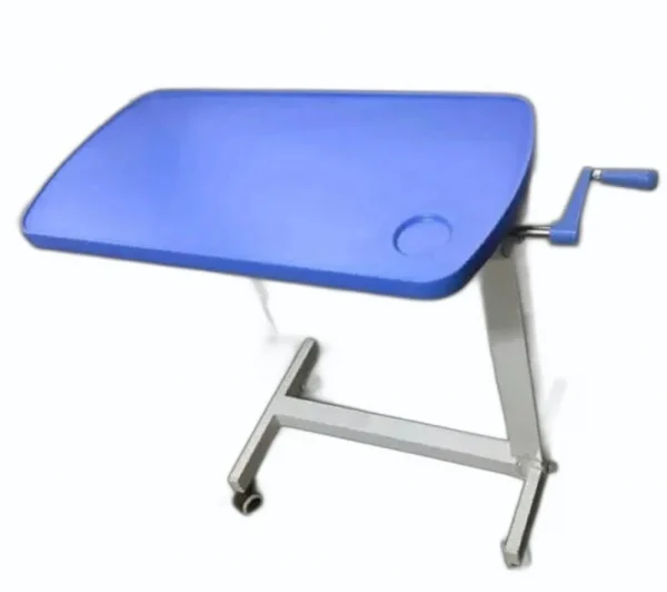 Over Bed Table Adjustable by Gear Handle - Image 3