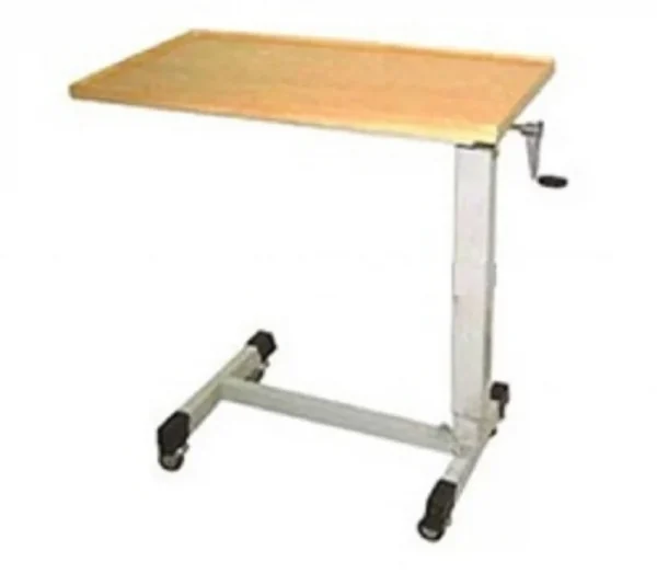 Over Bed Table Adjustable by Gear Handle - Image 4