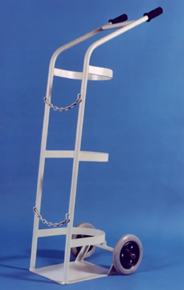 Hospital Oxygen Cylinder Trolley - Image 2