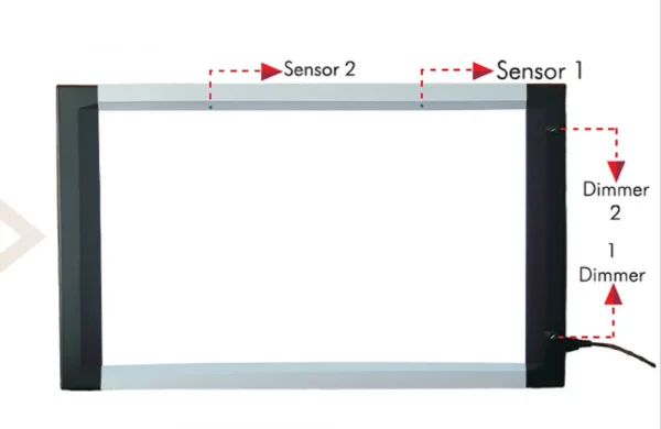Led X Ray Film Viewer triple film - Image 3